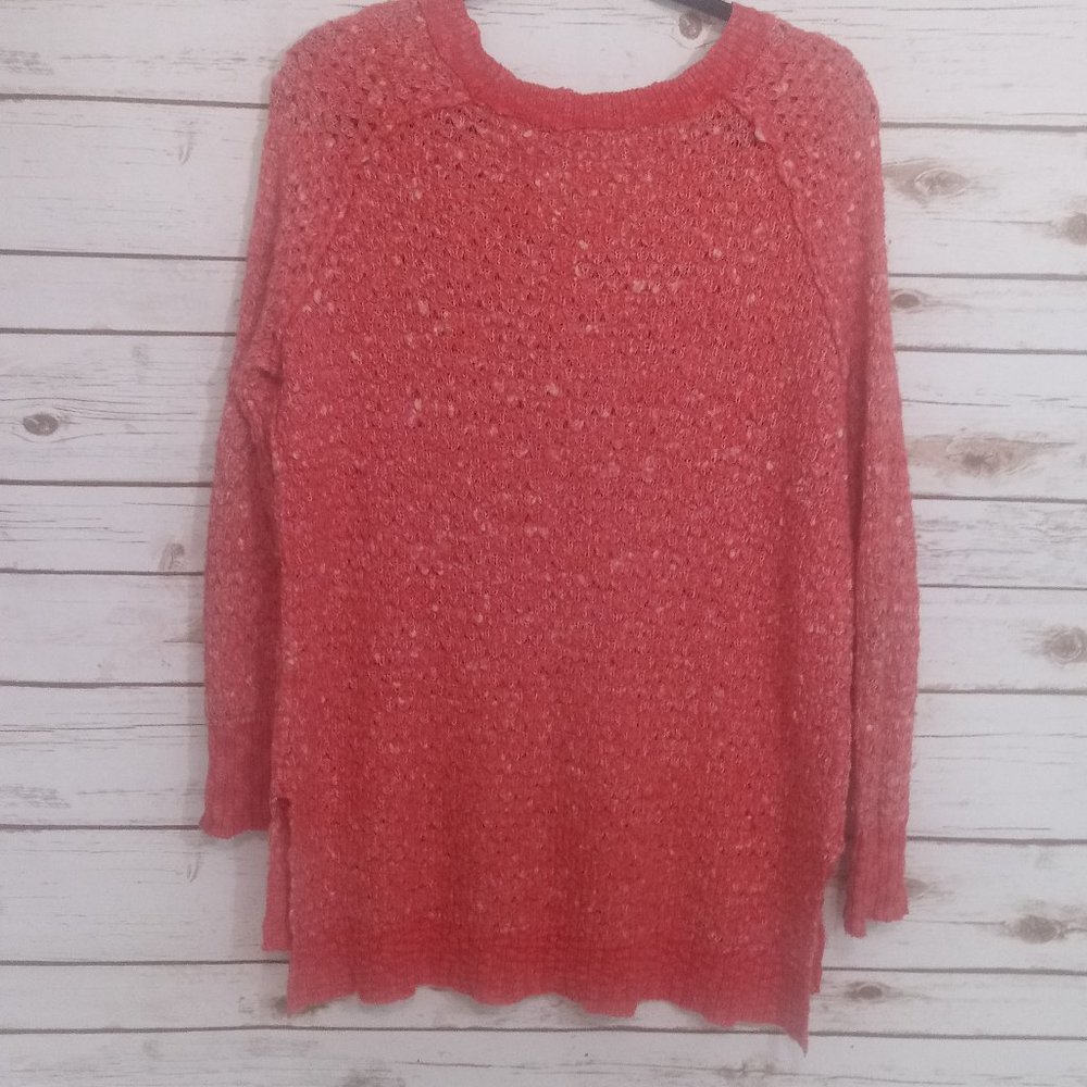 Free People Over Sized Scoop Neck Sweater Size XS - Picture 3 of 7